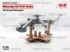 ICM 53054 Sikorsky CH-54A Tarhe US heavy helicopter 1/35